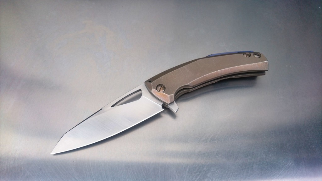 Kyre framelock modified wharnie TK Knives